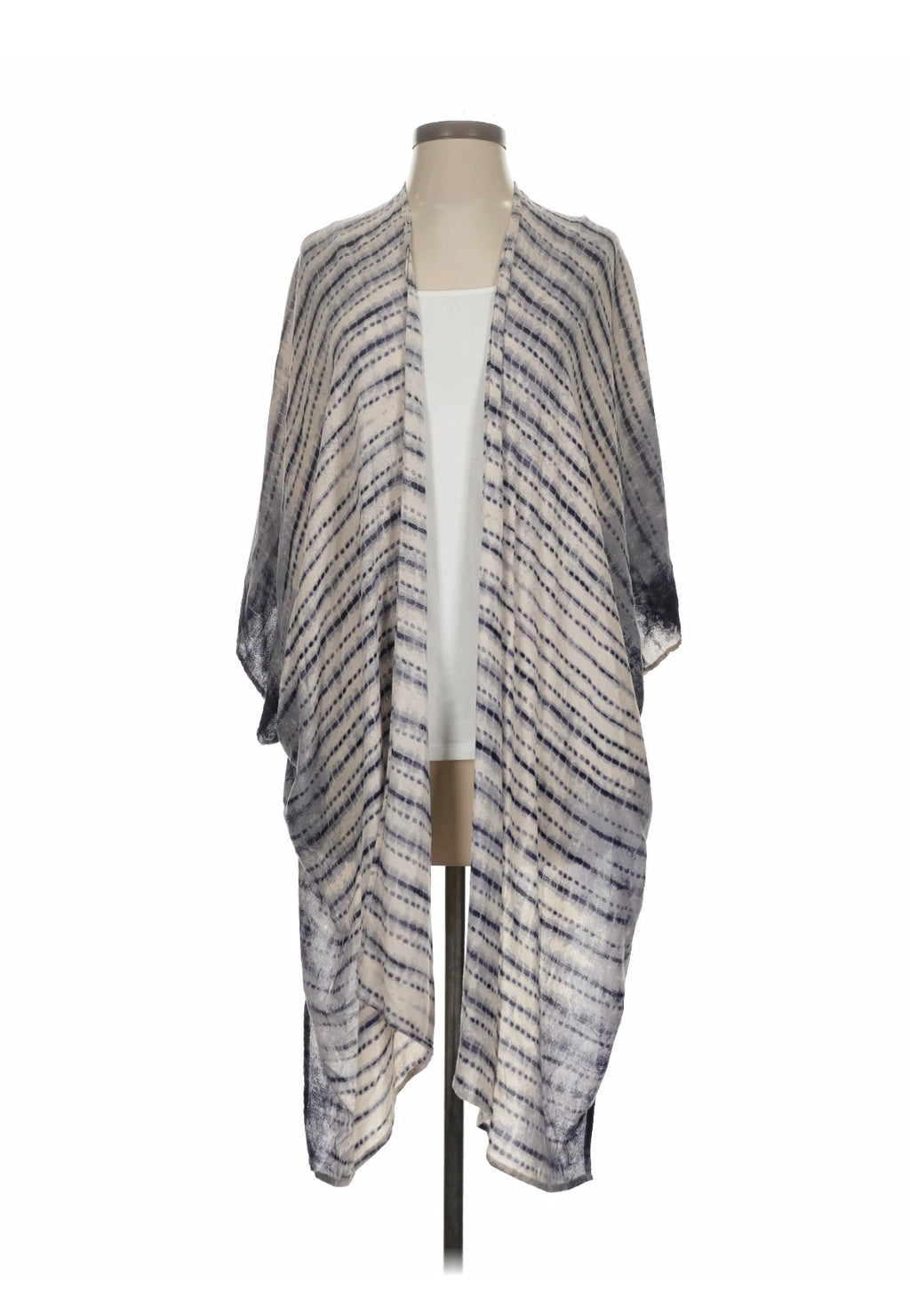 Washed Indigo Shibori Bundle