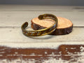 Braided Mixed Metal Cuff Bracelet