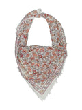 The Painted Desert Floral Soft Fringed Bandana