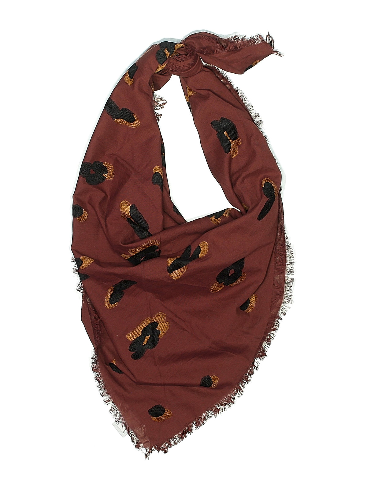 The Wild Canyon Leopard Fringed Scarf